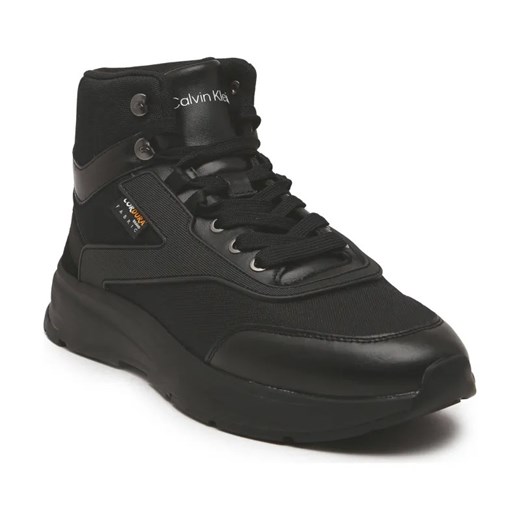 Calvin Klein Sneakersy | z dodatkiem skóry ze sklepu Gomez Fashion Store w kategorii Buty sportowe męskie - zdjęcie 184307231