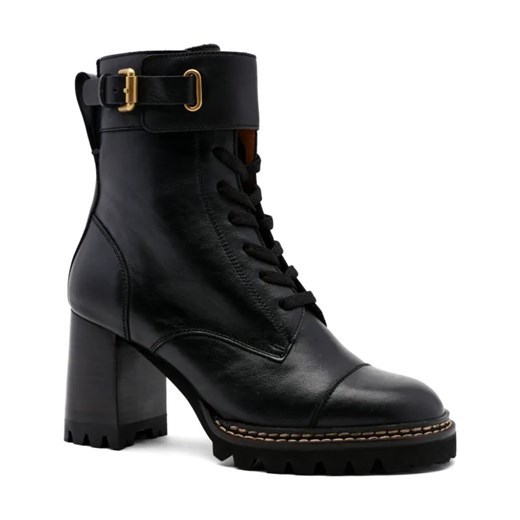 See By Chloé Skórzane botki ze sklepu Gomez Fashion Store w kategorii Botki - zdjęcie 184307260