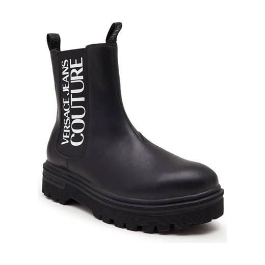 Versace Jeans Couture Skórzane sztyblety ze sklepu Gomez Fashion Store w kategorii Buty zimowe męskie - zdjęcie 184307270