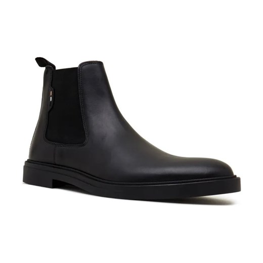 BOSS BLACK Skórzane sztyblety Calev_Cheb ze sklepu Gomez Fashion Store w kategorii Buty zimowe męskie - zdjęcie 184307392