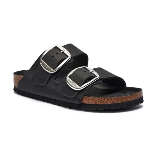 Birkenstock Skórzane klapki Arizona Big Buckle | narrow fit ze sklepu Gomez Fashion Store w kategorii Klapki damskie - zdjęcie 184307464