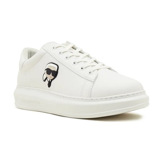 Karl Lagerfeld Skórzane sneakersy KAPRI Karl NFT Lo Lace ze sklepu Gomez Fashion Store w kategorii Buty sportowe męskie - zdjęcie 184307482