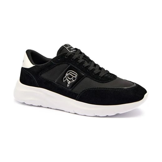 Karl Lagerfeld Skórzane sneakersy SERGER ze sklepu Gomez Fashion Store w kategorii Buty sportowe męskie - zdjęcie 184307533