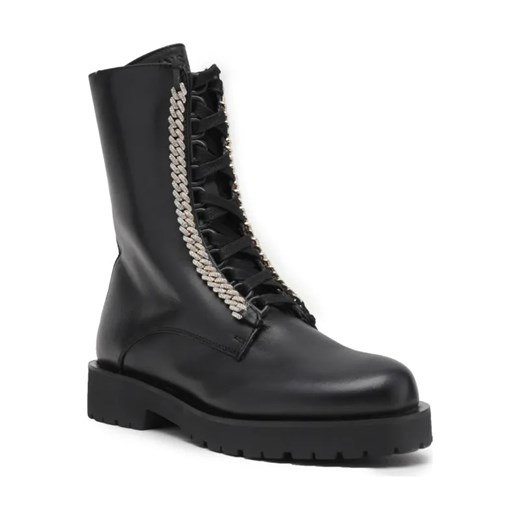 TWINSET Skórzane botki ANFIBIO ze sklepu Gomez Fashion Store w kategorii Botki - zdjęcie 184307541