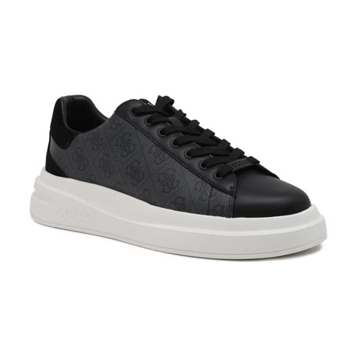 Guess Sneakersy ELBA | z dodatkiem skóry ze sklepu Gomez Fashion Store w kategorii Buty sportowe męskie - zdjęcie 184307604