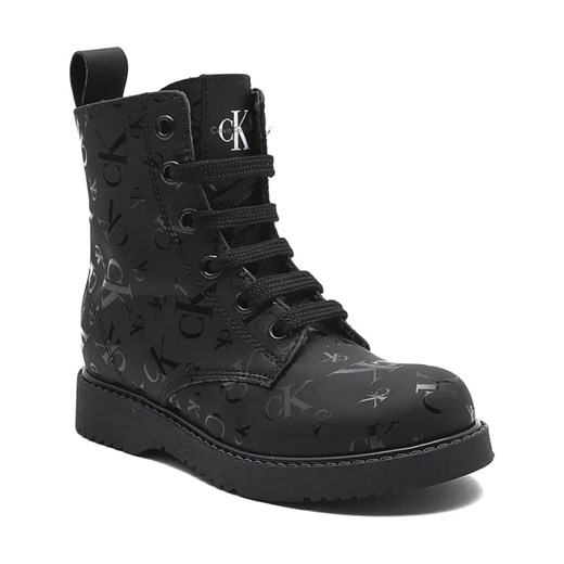 Calvin Klein Jeans Botki | z dodatkiem skóry ze sklepu Gomez Fashion Store w kategorii Buty zimowe dziecięce - zdjęcie 184307622
