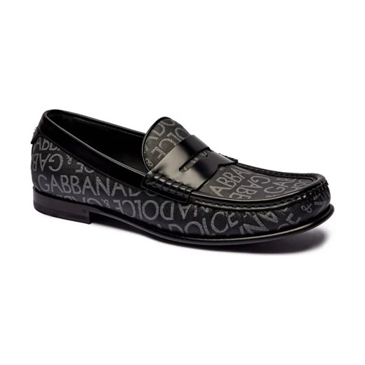 Dolce & Gabbana Mokasyny | z dodatkiem skóry Dolce & Gabbana 41 okazja Gomez Fashion Store