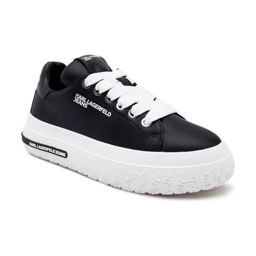 Karl Lagerfeld Jeans Skórzane sneakersy KLJ KUP ze sklepu Gomez Fashion Store w kategorii Buty sportowe damskie - zdjęcie 184307662