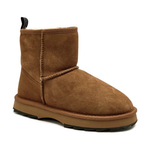 EMU Australia Skórzane śniegowce sharky mini | z dodatkiem wełny ze sklepu Gomez Fashion Store w kategorii Śniegowce damskie - zdjęcie 184307664