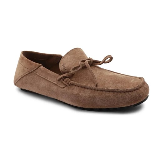 BOSS BLACK Skórzane mokasyny Driver_Mocc_sdl ze sklepu Gomez Fashion Store w kategorii Mokasyny męskie - zdjęcie 184307702