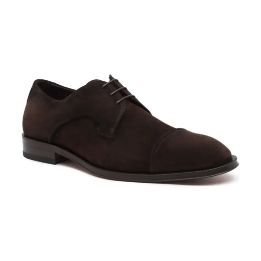 BOSS BLACK Skórzane derby Derrek_Derb_sdctly ze sklepu Gomez Fashion Store w kategorii Buty eleganckie męskie - zdjęcie 184307773