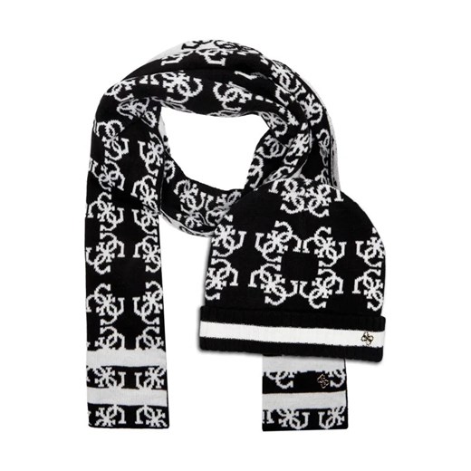 Guess Dwustronny szal + czapka ze sklepu Gomez Fashion Store w kategorii Czapki dziecięce - zdjęcie 184307833