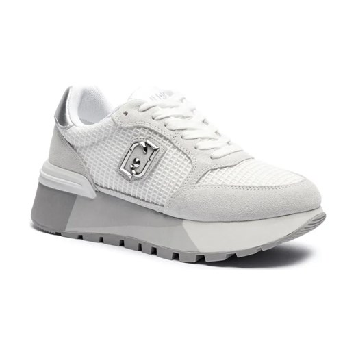 Liu Jo Sneakersy AMAZING 25 | z dodatkiem skóry ze sklepu Gomez Fashion Store w kategorii Buty sportowe damskie - zdjęcie 184307941