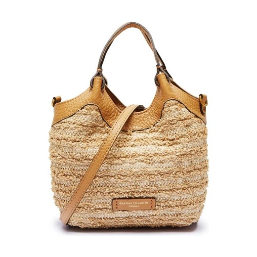 GIANNI CHIARINI Torebka na ramię FROU | z dodatkiem skóry ze sklepu Gomez Fashion Store w kategorii Torby letnie - zdjęcie 184308002