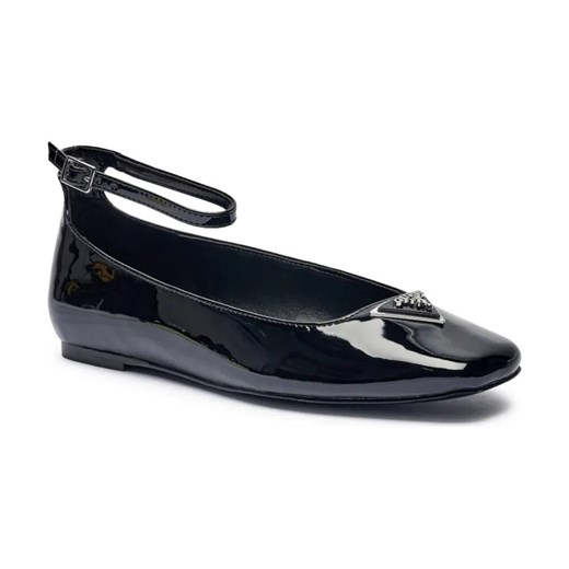 Guess Baleriny LEVVIS | z dodatkiem skóry ze sklepu Gomez Fashion Store w kategorii Balerinki - zdjęcie 184308014