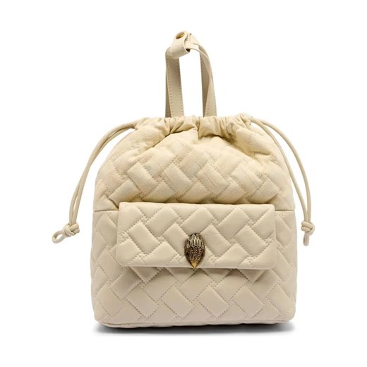 Kurt Geiger Plecak KENSINGTON | z dodatkiem skóry ze sklepu Gomez Fashion Store w kategorii Plecaki - zdjęcie 184308031