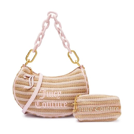 Juicy Couture Hobo + saszetka Blossom Straw S. ze sklepu Gomez Fashion Store w kategorii Torebki hobo - zdjęcie 184308040