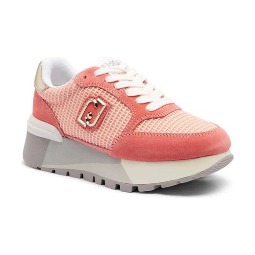 Liu Jo Sneakersy AMAZING 25 | z dodatkiem skóry ze sklepu Gomez Fashion Store w kategorii Buty sportowe damskie - zdjęcie 184308133