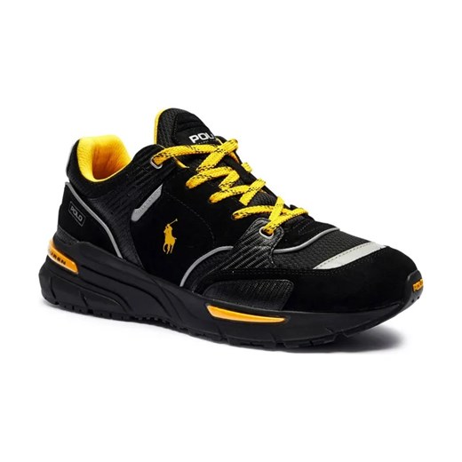 POLO RALPH LAUREN Skórzane sneakersy TRACKSTR 250 ze sklepu Gomez Fashion Store w kategorii Buty sportowe męskie - zdjęcie 184308180