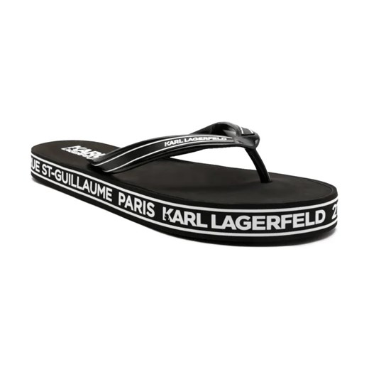 Karl Lagerfeld Japonki KOSTA MNS Maison Border Thong Karl Lagerfeld M wyprzedaż Gomez Fashion Store