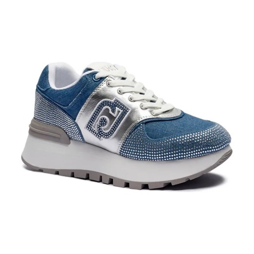 Liu Jo Sneakersy AMAZING 33 | z dodatkiem skóry ze sklepu Gomez Fashion Store w kategorii Buty sportowe damskie - zdjęcie 184308223