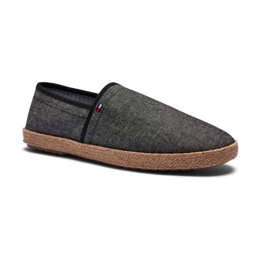 Tommy Hilfiger Lniane espadryle CHAMBRAY ze sklepu Gomez Fashion Store w kategorii Espadryle męskie - zdjęcie 184308312