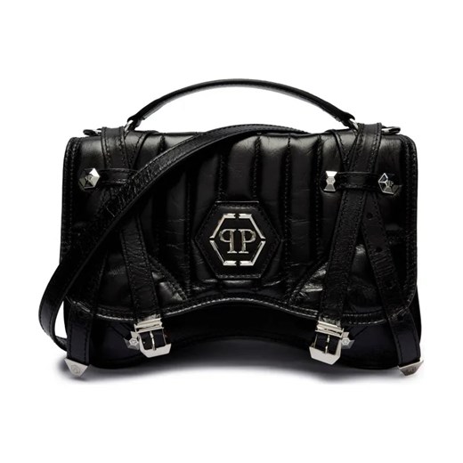 Philipp Plein Skórzana torebka na ramię SAEA ze sklepu Gomez Fashion Store w kategorii Listonoszki - zdjęcie 184308363