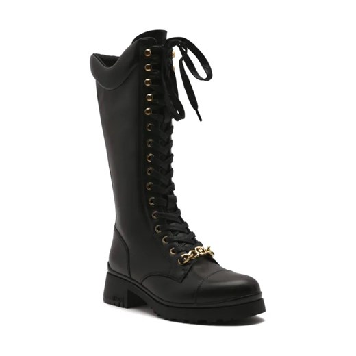 Liu Jo Skórzane botki NEW NANCY 54 ze sklepu Gomez Fashion Store w kategorii Workery damskie - zdjęcie 184308391