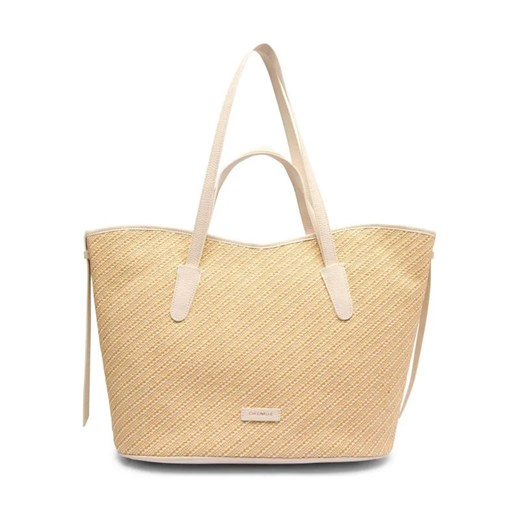 Coccinelle Shopperka Never Without | z dodatkiem skóry ze sklepu Gomez Fashion Store w kategorii Torby Shopper bag - zdjęcie 184308403