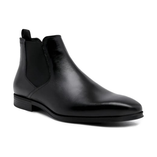 BOSS BLACK Skórzane sztyblety Theon ze sklepu Gomez Fashion Store w kategorii Buty zimowe męskie - zdjęcie 184308413