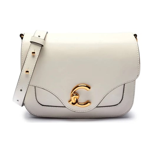 Coccinelle Skórzana listonoszka C-ME Coccinelle One Size promocyjna cena Gomez Fashion Store