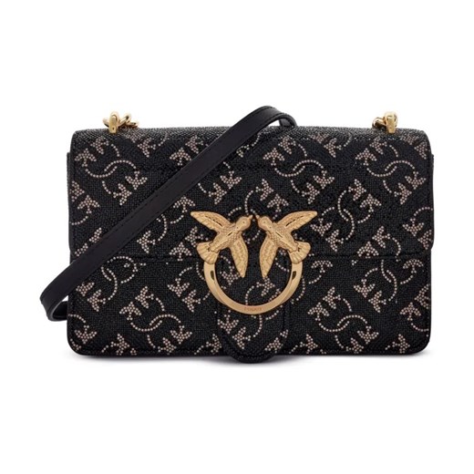 Pinko Skórzana torebka wieczorowa LOVE ONE MINI LIGHT CL ze sklepu Gomez Fashion Store w kategorii Kopertówki - zdjęcie 184308461
