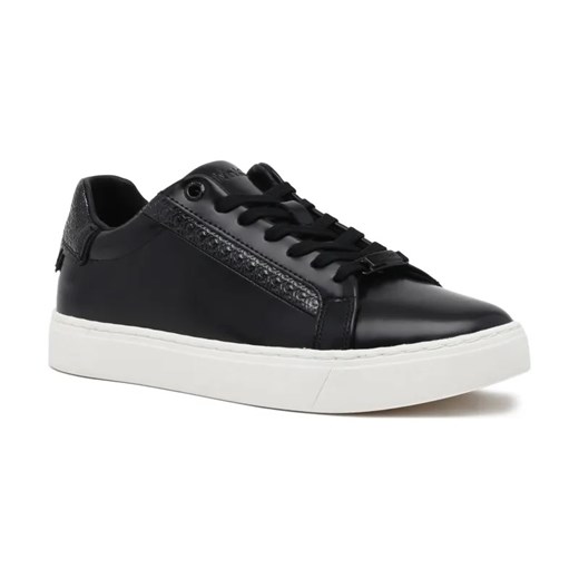 Calvin Klein Trampki CLEAN CUP LACE UP-NA, BEH | z dodatkiem skóry ze sklepu Gomez Fashion Store w kategorii Trampki damskie - zdjęcie 184308470