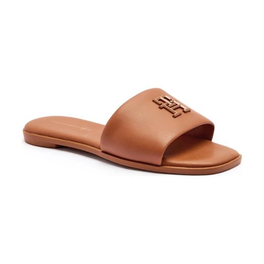 Tommy Hilfiger Skórzane klapki ze sklepu Gomez Fashion Store w kategorii Klapki damskie - zdjęcie 184308481