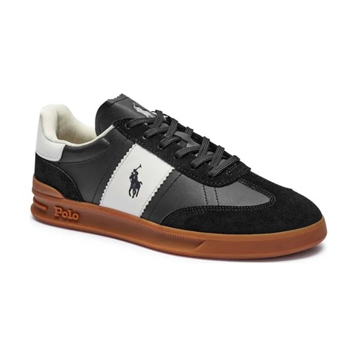POLO RALPH LAUREN Skórzane sneakersy ze sklepu Gomez Fashion Store w kategorii Buty sportowe męskie - zdjęcie 184308483