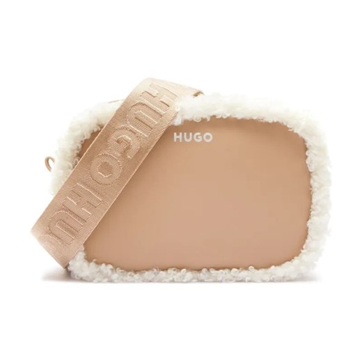 HUGO Listonoszka Bel SM | shearling ze sklepu Gomez Fashion Store w kategorii Listonoszki - zdjęcie 184308501