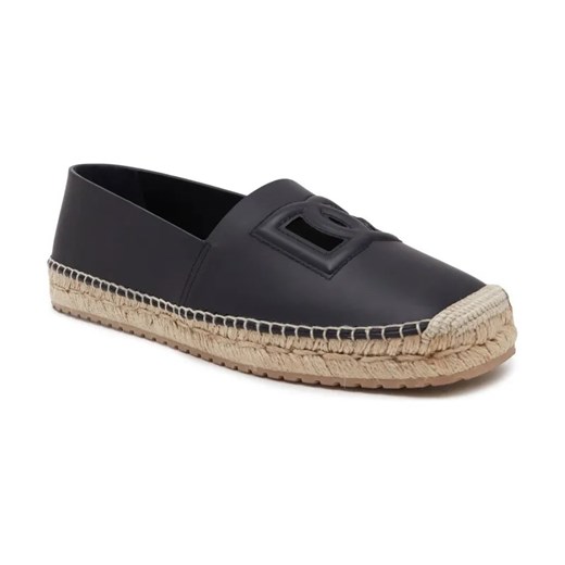Dolce & Gabbana Skórzane espadryle ze sklepu Gomez Fashion Store w kategorii Espadryle męskie - zdjęcie 184308570