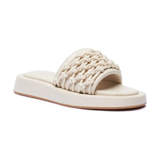Marc Cain Skórzane klapki ze sklepu Gomez Fashion Store w kategorii Klapki damskie - zdjęcie 184308664