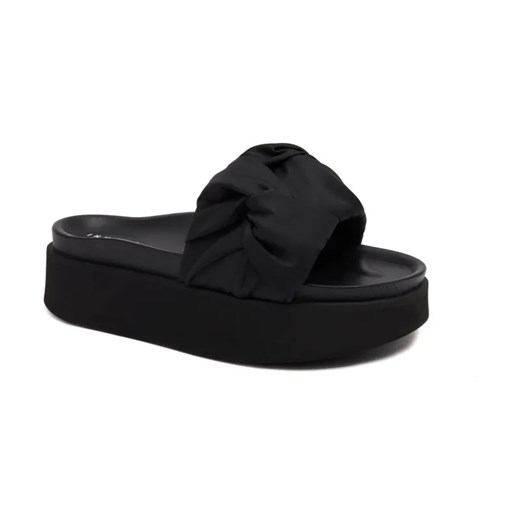 INUIKII Klapki Flower | z dodatkiem skóry ze sklepu Gomez Fashion Store w kategorii Klapki damskie - zdjęcie 184308744