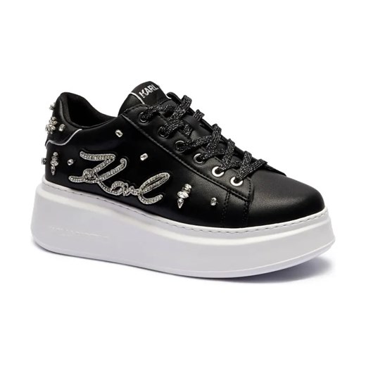 Karl Lagerfeld Skórzane sneakersy ANAKAPRI ze sklepu Gomez Fashion Store w kategorii Buty sportowe damskie - zdjęcie 184308783