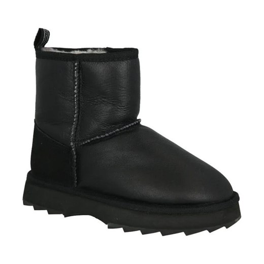 EMU Australia Skórzane śniegowce Sharky Mini Town | z dodatkiem wełny ze sklepu Gomez Fashion Store w kategorii Śniegowce damskie - zdjęcie 184308792