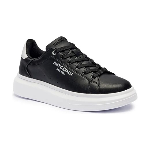 Just Cavalli Skórzane sneakersy Fondo Ursa Dis. 3 ze sklepu Gomez Fashion Store w kategorii Buty sportowe męskie - zdjęcie 184308800