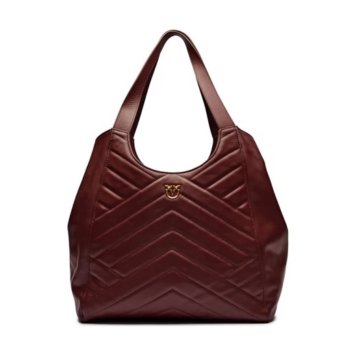 Pinko Skórzana shopperka PUZZLE ze sklepu Gomez Fashion Store w kategorii Torby Shopper bag - zdjęcie 184308841