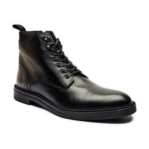 BOSS BLACK Skórzane buty wysokie Calev 46 Gomez Fashion Store okazyjna cena
