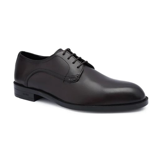 BOSS BLACK Skórzane derby Tayil_Derb_bu ze sklepu Gomez Fashion Store w kategorii Buty eleganckie męskie - zdjęcie 184308913