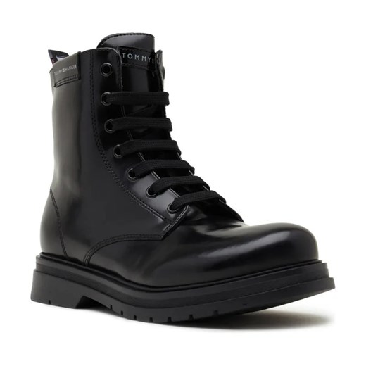 Tommy Hilfiger Botki | z dodatkiem skóry ze sklepu Gomez Fashion Store w kategorii Buty zimowe dziecięce - zdjęcie 184308953