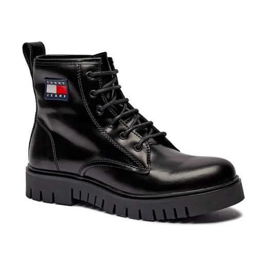 Tommy Jeans Skórzane trapery ze sklepu Gomez Fashion Store w kategorii Workery damskie - zdjęcie 184308964