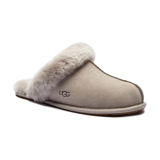 UGG Skórzane obuwie domowe SCUFFETTE II | z dodatkiem wełny ze sklepu Gomez Fashion Store w kategorii Kapcie damskie - zdjęcie 184308991