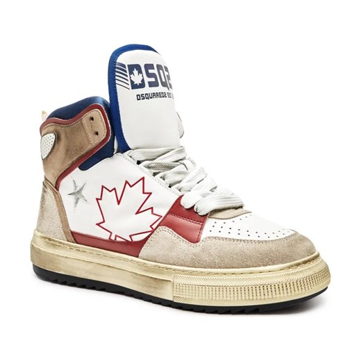 Dsquared2 Skórzane sneakersy Boogie ze sklepu Gomez Fashion Store w kategorii Buty sportowe męskie - zdjęcie 184309012