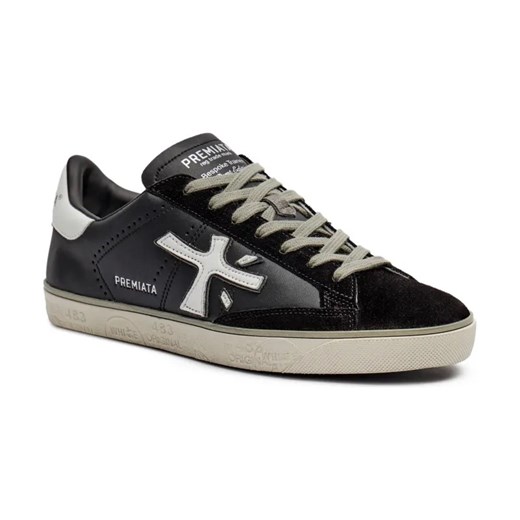 Premiata Skórzane sneakersy STEVEN ze sklepu Gomez Fashion Store w kategorii Buty sportowe męskie - zdjęcie 184309043
